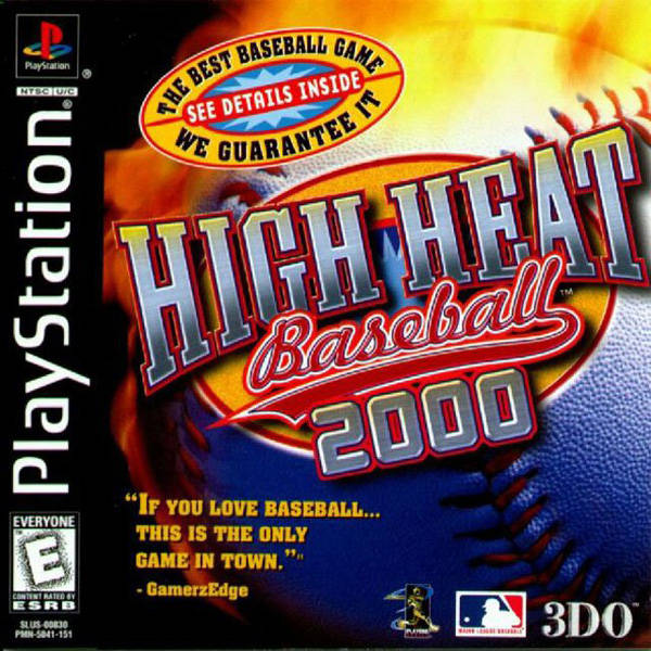 High Heat Baseball 2000 (Playstation) - Just $0! Shop now at Retro Gaming of Denver