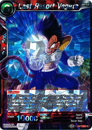 Last Resort Vegeta (BT7-010) [Assault of the Saiyans] - for just $0.10! 