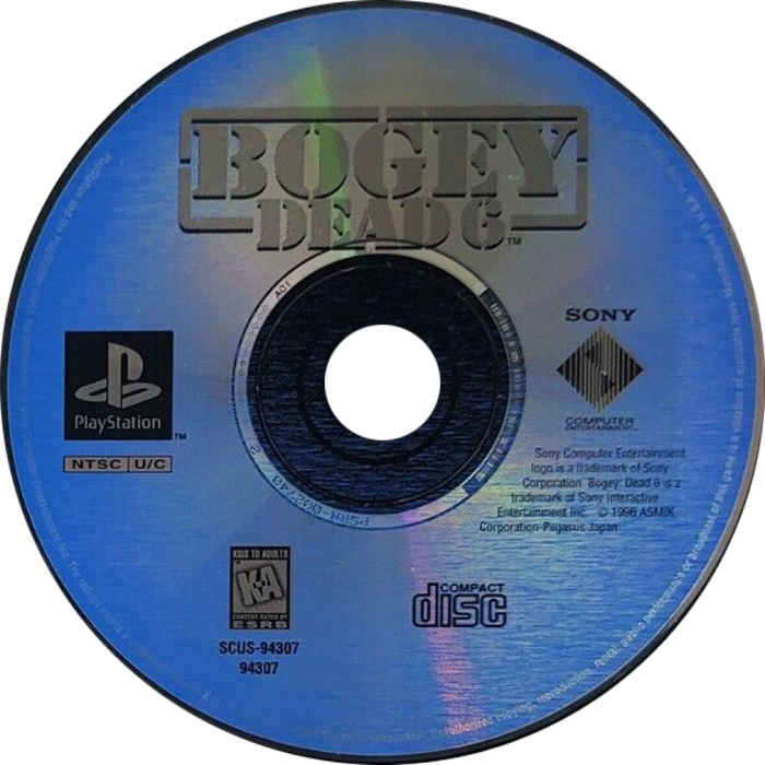 Bogey Dead 6 – PlayStation 1 (PS1) - for just $5.99! 