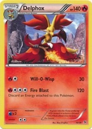 Delphox 010/39 - Kalos Starter Set Holofoil - for just $0.32! 