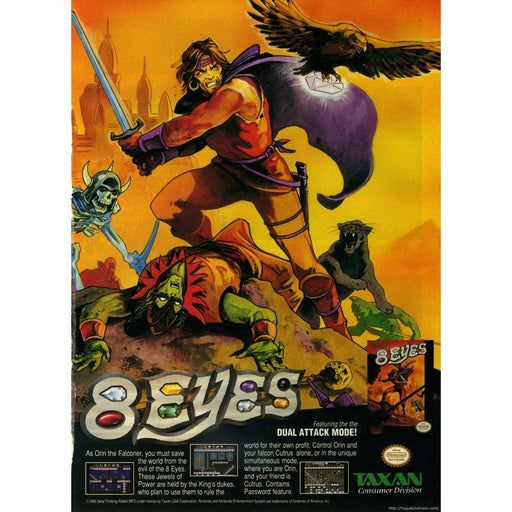 8 Eyes (Nintendo NES) - Just $0! Shop now at Retro Gaming of Denver