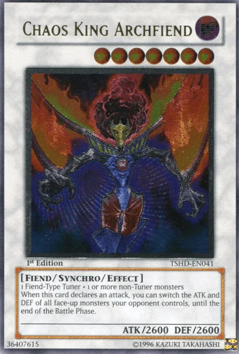 Chaos King Archfiend [TSHD-EN041] Ultimate Rare - for just $1.90! 
