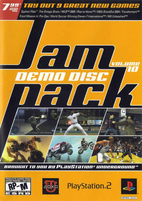 Jampack Volume 10 (Playstation 2) - for just $0! 