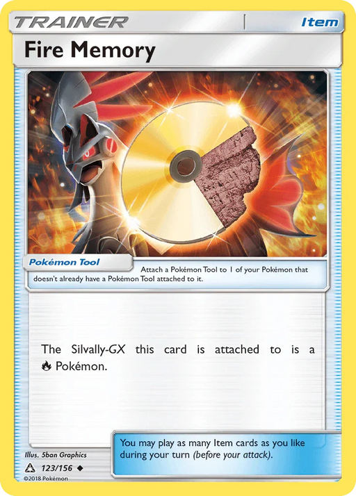 Fire Memory (123/156) [Sun & Moon: Ultra Prism] - for just $0.10! 