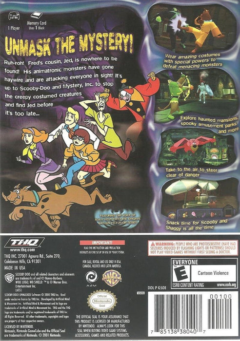 Scooby-Doo!: Unmasked – GameCube (GC) - for just $25.99! 