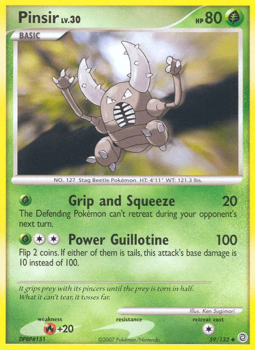Pinsir (59/132) [Diamond & Pearl: Secret Wonders] - for just $0.20! 