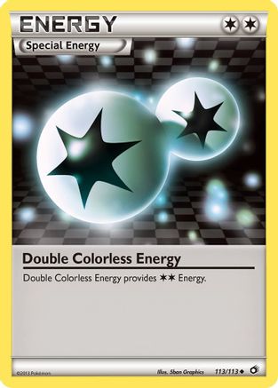 Double Colorless Energy 113/113 - Legendary Treasures Reverse Holofoil - for just $1! 