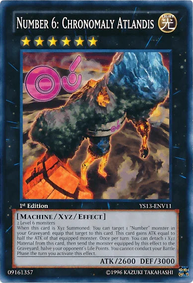 Number 6: Chronomaly Atlandis [YS13-ENV11] Common - for just $0.50! 