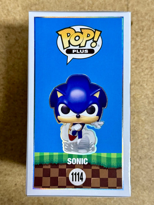 Funko Pop! Plus Games Sonic the Hedgehog (Pearlescent) #1114 Exclusive SEGA - for just $15! 