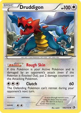 Druddigon 106/113 - Legendary Treasures Reverse Holofoil - for just $0.68! 