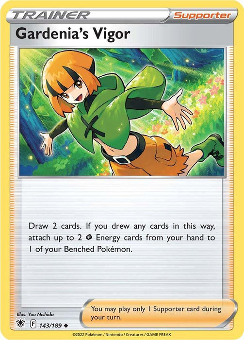 Gardenia's Vigor (143/189) [Sword & Shield: Astral Radiance] - for just $0.10! 