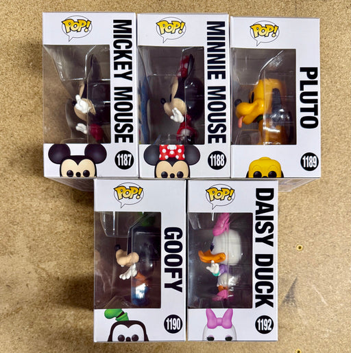 Funko Pop! Disney Mickey Mouse & Friends Pluto Minnie Daisy Goofy 2022 - for just $60! 