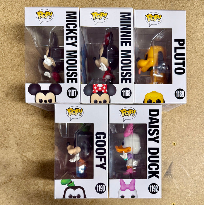 Funko Pop! Disney Mickey Mouse & Friends Pluto Minnie Daisy Goofy 2022 - for just $60! 