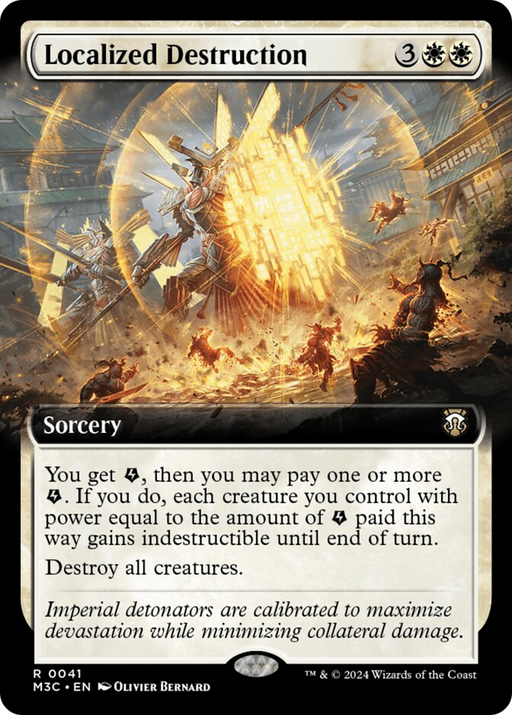 Localized Destruction (Extended Art) [Modern Horizons 3 Commander] - Just $0.10! Shop now at Retro Gaming of Denver