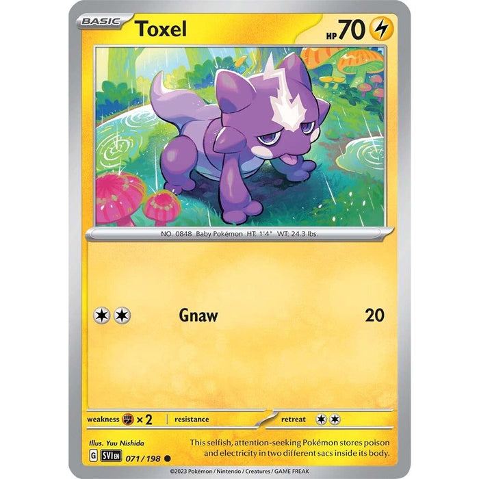 Toxel (071/198) [Scarlet & Violet: Base Set] - Just $0.04! Shop now at Retro Gaming of Denver