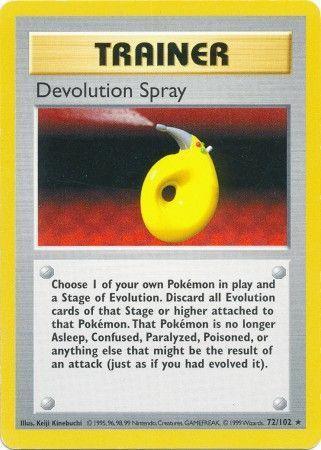 Devolution Spray (72/102) [Base Set Shadowless Unlimited] - for just $6! 