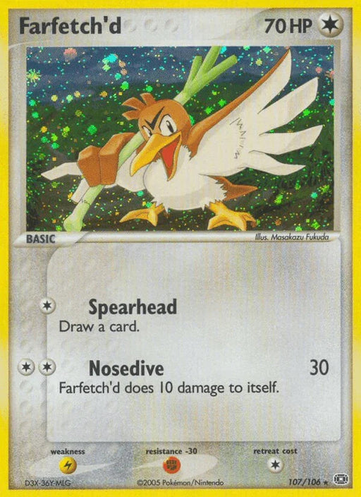 Farfetch'd (107/106) [EX: Emerald] - for just $40! 