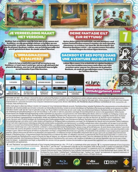 LittleBigPlanet 3 [PAL Import] – PlayStation 4 (PS4) - for just $0! 