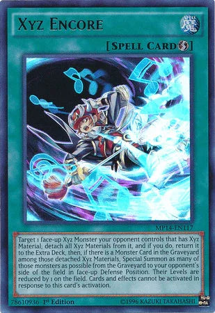 Xyz Encore [MP14-EN117] Ultra Rare - for just $0.10! 