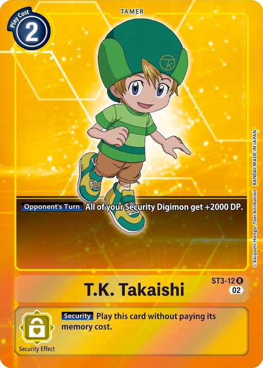 T.K. Takaishi [ST3-12] (Alternate Art) [Starter Deck: Jesmon] - Just $0.09! Shop now at Retro Gaming of Denver