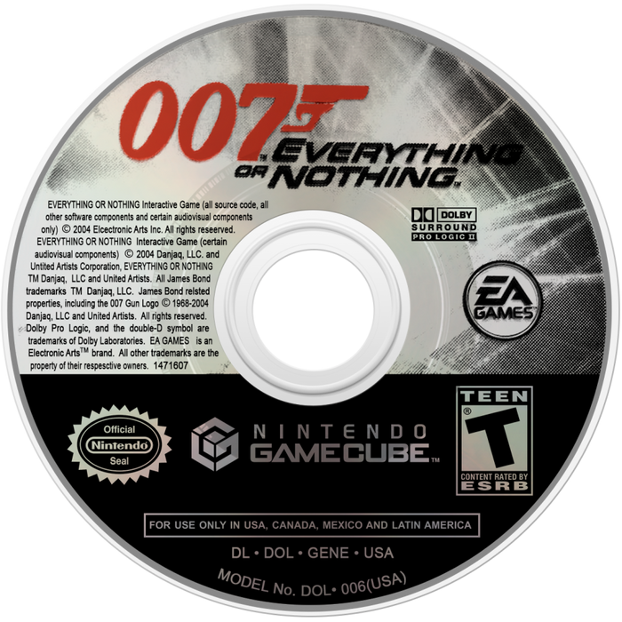 007: Everything or Nothing – GameCube (GC) - for just $15.99! 