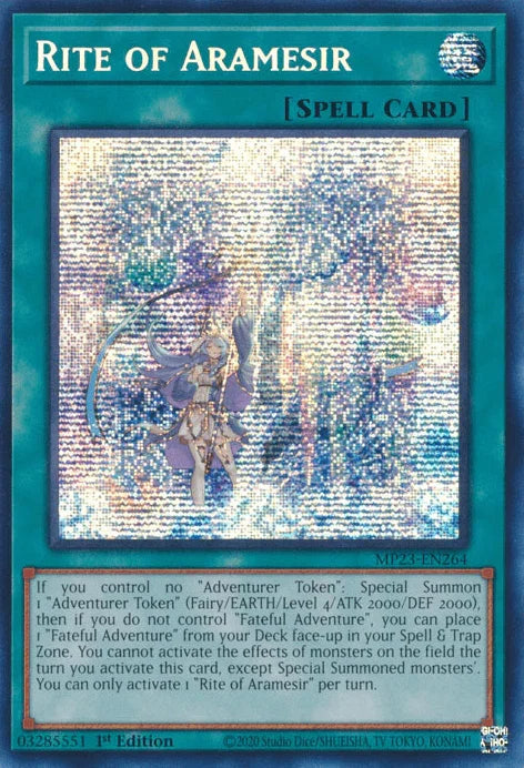 Rite of Aramesir [MP23-EN264] Prismatic Secret Rare - for just $0.65! 