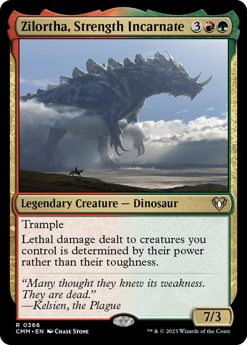 Zilortha, Strength Incarnate (CMM-366) - Commander Masters - for just $0.08! 