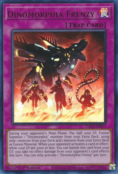 Dinomorphia Frenzy [DIFO-EN077] Ultra Rare - for just $0.40! 