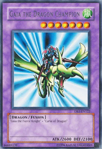 Gaia the Dragon Champion [DB1-EN122] Rare - for just $0.60! 