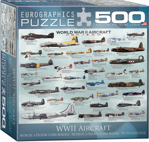 Puzzle: Family Oversize Puzzles - WWII Aircraft - for just $16.99! 