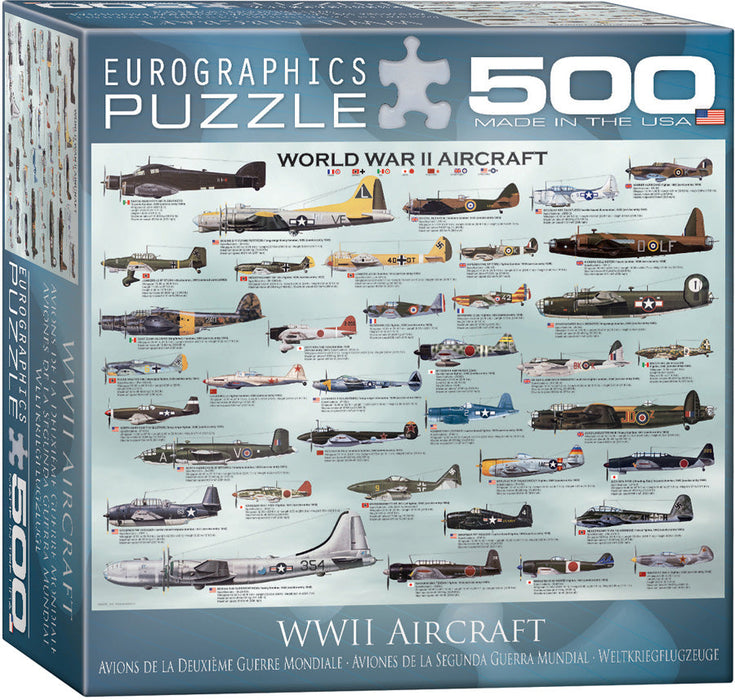 Puzzle: Family Oversize Puzzles - WWII Aircraft - for just $16.99! 