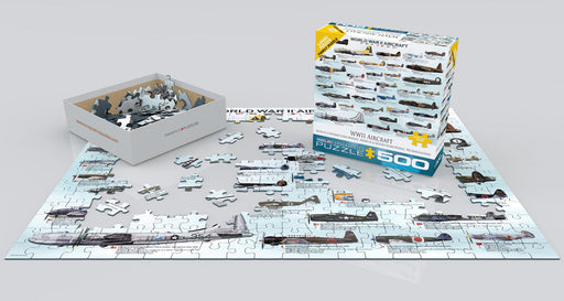 Puzzle: Family Oversize Puzzles - WWII Aircraft - for just $16.99! 