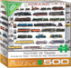 Puzzle: Family Oversize Puzzles - History of Trains - for just $16.99! 