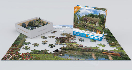 Puzzle: Family Oversize Puzzles - Cobble Walk Cottage by Dominic Davison - for just $16.99! 