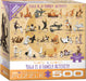 Puzzle: Yoga Dogs & Cats Collection - Yoga is a Family Activity - for just $16.99! 