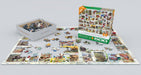 Puzzle: Variety 500 Pieces - Wildlife Vintage Stamps - for just $16.99! 