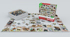 Puzzle: Variety 500 Pieces - Animals of North America - Vintage Stamps - for just $16.99! 
