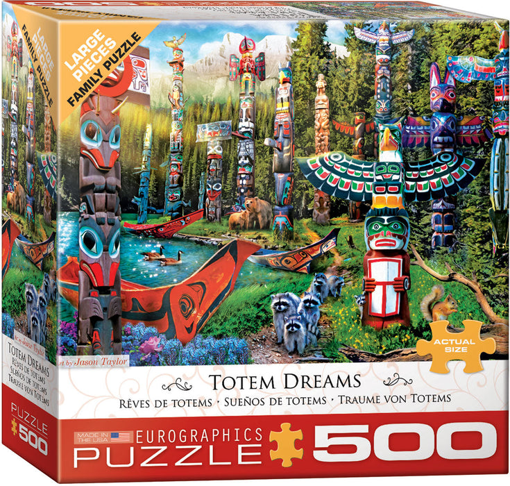 Puzzle: Family Oversize Puzzles - Totem Dreams - for just $16.99! 