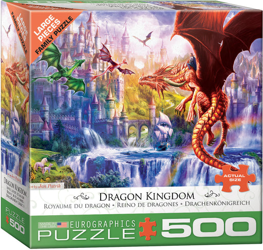 Puzzle: Family Oversize Puzzles - Dragon Kingdom - for just $16.99! 