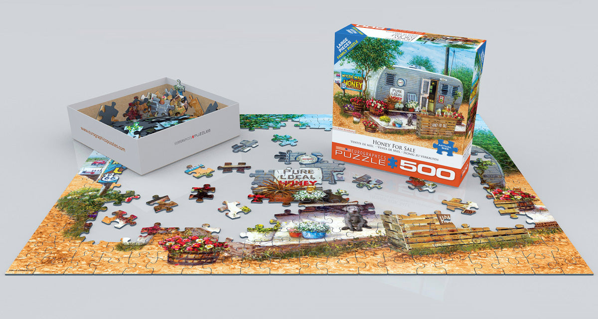 Puzzle: Family Oversize Puzzles - Honey for Sale - for just $16.99! 