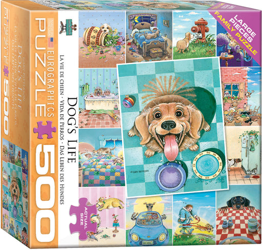 Puzzle: Family Oversize Puzzles - Dog's Life - for just $16.99! 