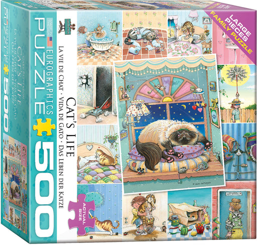 Puzzle: Family Oversize Puzzles - Cat's Life - for just $16.99! 