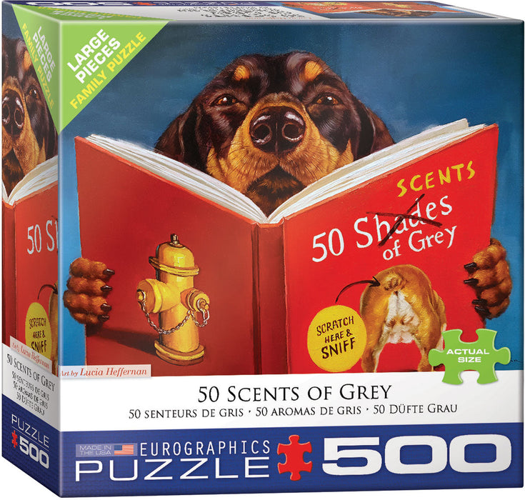 Puzzle: Variety 500 Pieces - 50 Scents of Grey - for just $16.99! 