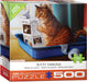 Puzzle: Variety 500 Pieces - Kitty Throne by Lucia Heffernan - for just $16.99! 