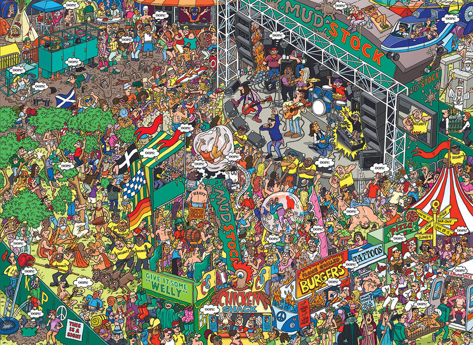 Puzzle: Variety 500 Pieces -  Oops! by Berry Martin - for just $16.99! 