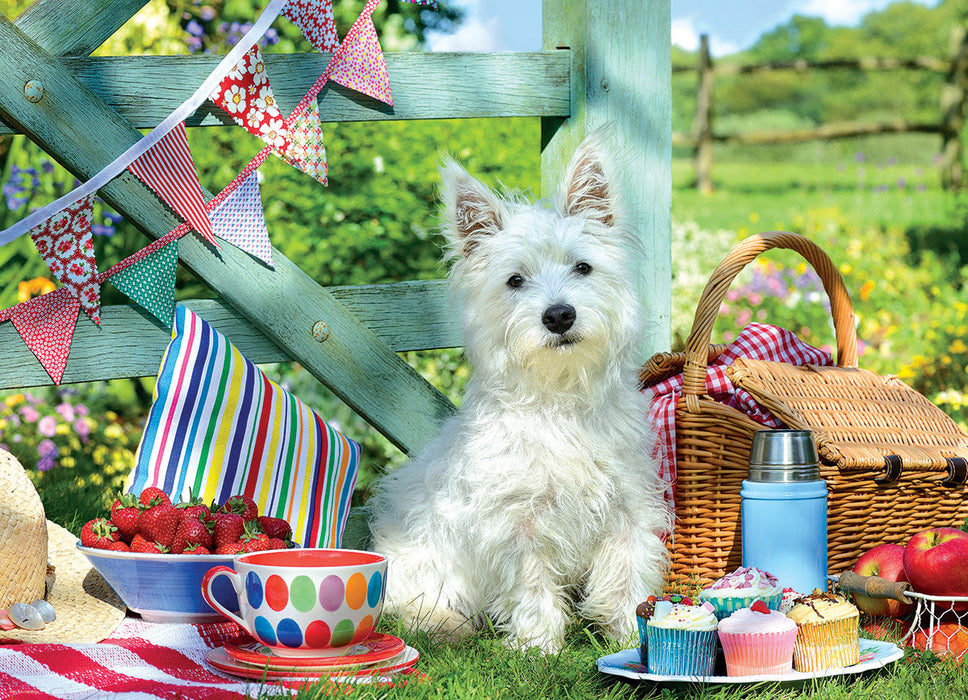 Puzzle: Variety 500 Pieces - Scottie Dog Picnic - for just $16.99! 