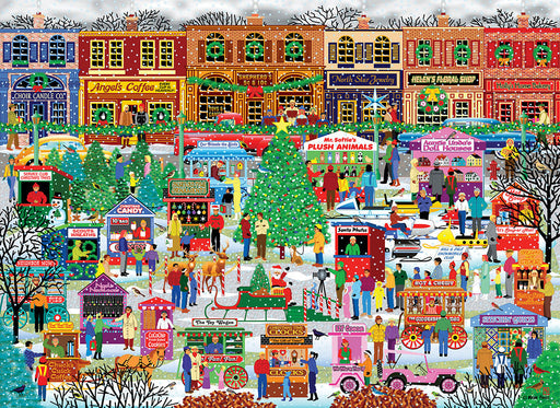 Puzzle: Family Oversize Puzzles - Downtown Holiday Festival - for just $16.99! 