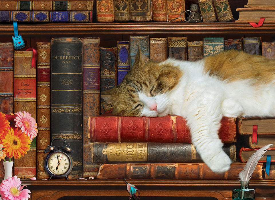Puzzle: Family Oversize Puzzles - The Cat Nap - for just $16.99! 