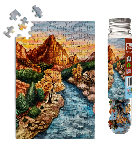 Artists - Kendra VanDruff Zion National Park Utah Micro Puzzle - for just $9.99! 