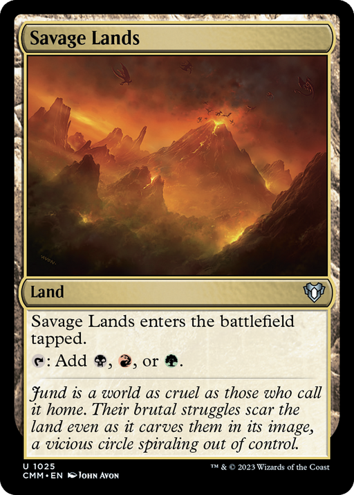 Savage Lands (CMM-1025) - Commander Masters - for just $0.19! 